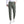 Groene herenbroek met elastische tailleband en zakken, gedragen met witte sneakers en een wit shirt. Comfortabele en stijlvolle casual outfit.